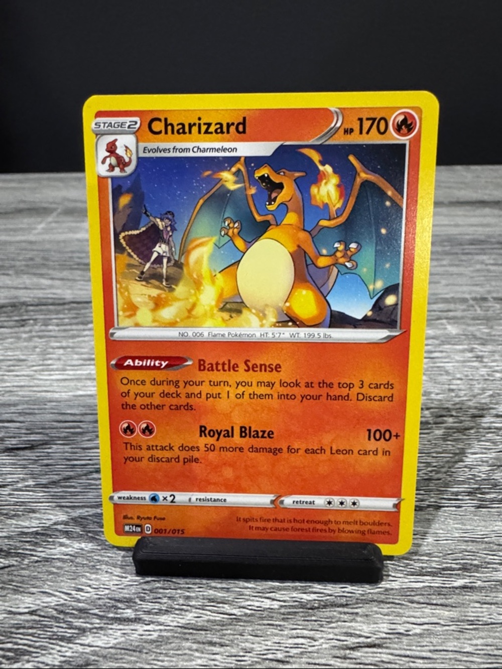 Pokémon | McDonald’s #001/015: Charizard (2024) - Happy Meal Promo Trading Card